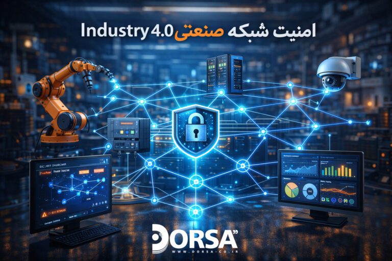 امنیت شبکه صنعتی Industry 4.0 | راهکار هوشمند درصا برای کارخانه‌های مدرن